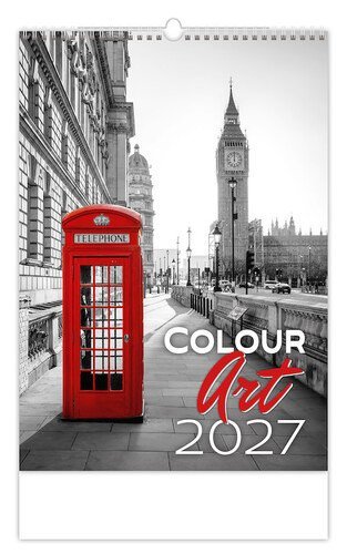 : Kalendář nástěnný 2027 - Colour Art