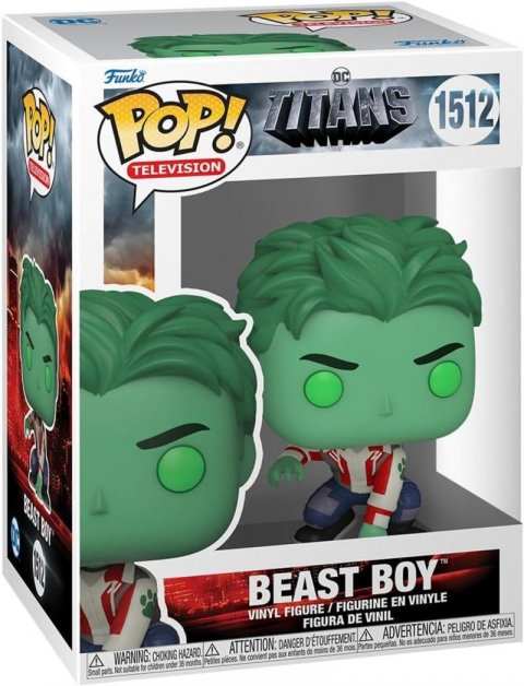 neuveden: Funko POP TV: Titans S1 - Beast Boy