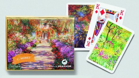 neuveden: Piatnik Kanasta - Monet, Giverny