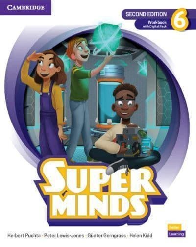 Gerngross Günter: Super Minds 6 Workbook with Digital Pack British English, 2nd Edition