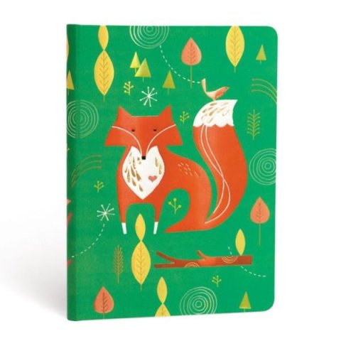 neuveden: Zápisník Paperblanks - Mister Fox, Midi / linkovaný (Tracy Walker)