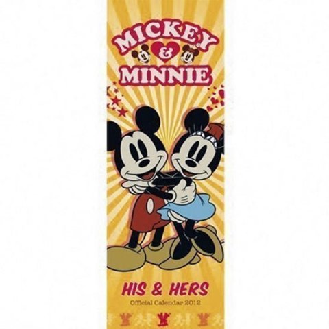 neuveden: Kalendář 2012 - Mickey & Minnie