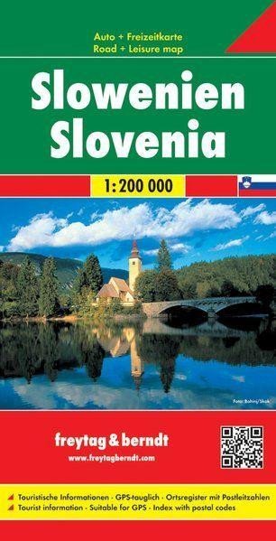 neuveden: Slovinsko 1:200 000 / automapa