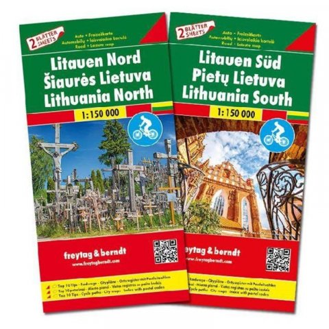 neuveden: AK 8104 Litva 1:150 000 / sada 2 map