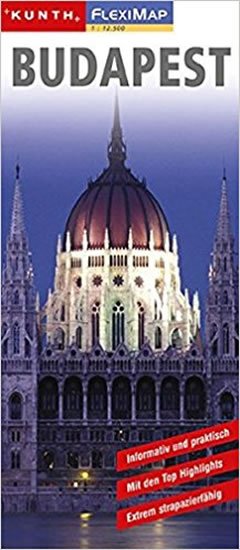 neuveden: Budapest/Fleximap 1:12,5T KUN neuveden: Budapest/Fleximap 1:12,5T KUN