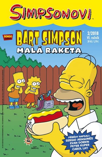 Groening Matt: Simpsonovi - Bart Simpson 2/2018 - Malá raketa