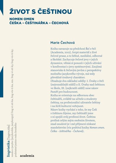 Čechová Marie: Život s češtinou