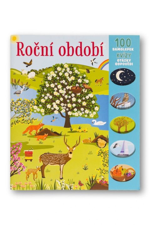neuveden: Roční období - 100 samolepek, kvízy, otázky, odpovědi