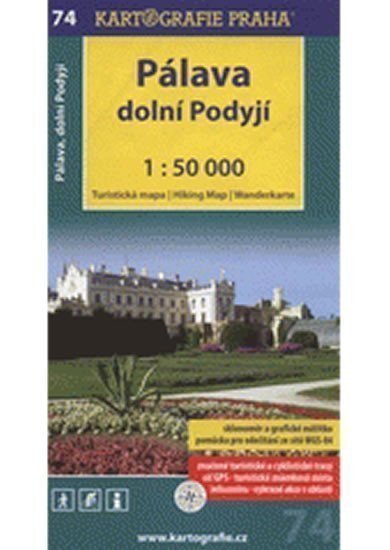 neuveden: 1: 50T (74)-Pálava (turistická mapa)