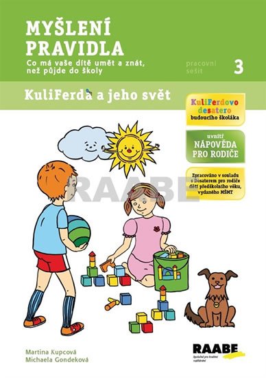 Gondeková Michaela: Myšlení, pravidla - pracovní sešit