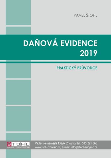 Štohl Pavel: Daňová evidence 2019 - praktický průvodce