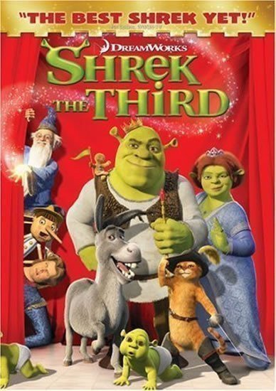 neuveden: Shrek Třetí - DVD