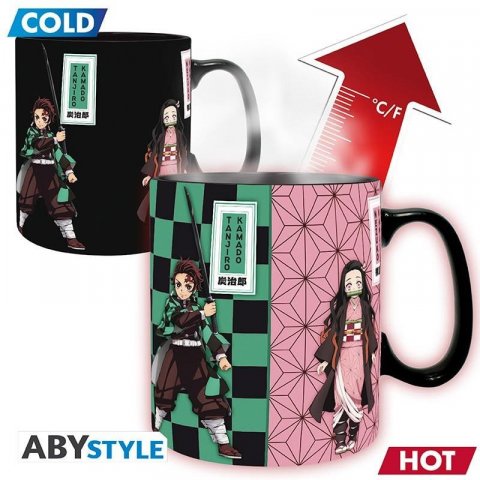 neuveden: Demon Slayer Keramický hrnek měnící 460 ml - Slayers
