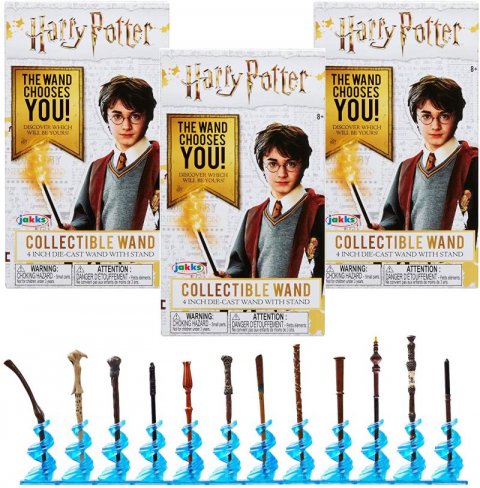 neuveden: Harry Potter Sběratelské mini kouzelnické kovové hůlky 10 cm