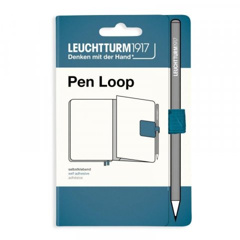 neuveden: Leuchtturm1917 Pen Loop Stone Blue