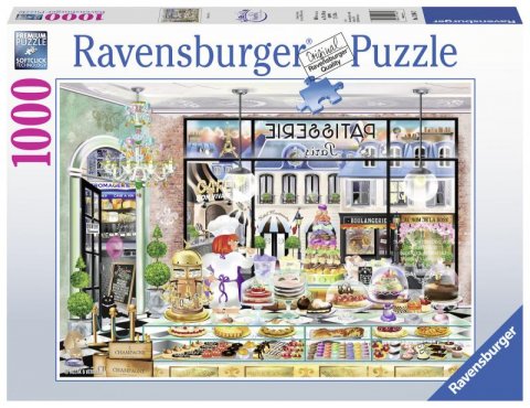 neuveden: Ravensburger Puzzle - Paříži, dobré ráno 1000 dílků