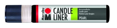 neuveden: Marabu Candle Liner na svíčky - černý 25 ml