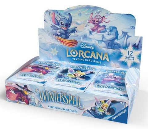 -: Disney Lorcana TCG: Winterspell - Booster Pack