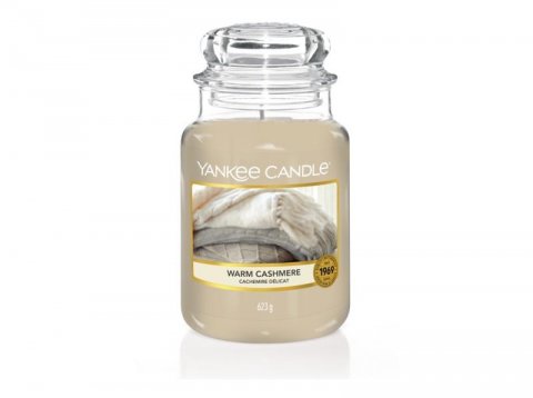 neuveden: YANKEE CANDLE Warm Cashmere svíčka 623g