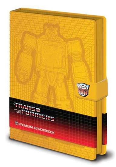 neuveden: Zápisník Transformers G1 - Premium - A5