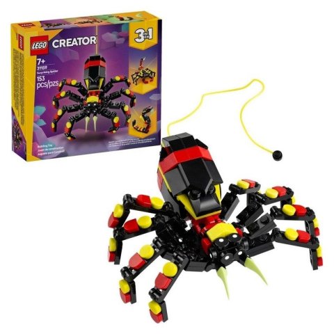 neuveden: LEGO® Creator 3v1 31159 Divoká zvířata: Překvapivý pavouk