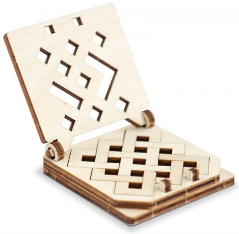 neuveden: Wooden City Hlavolam 3D mini Had neuveden: Wooden City Hlavolam 3D mini Had