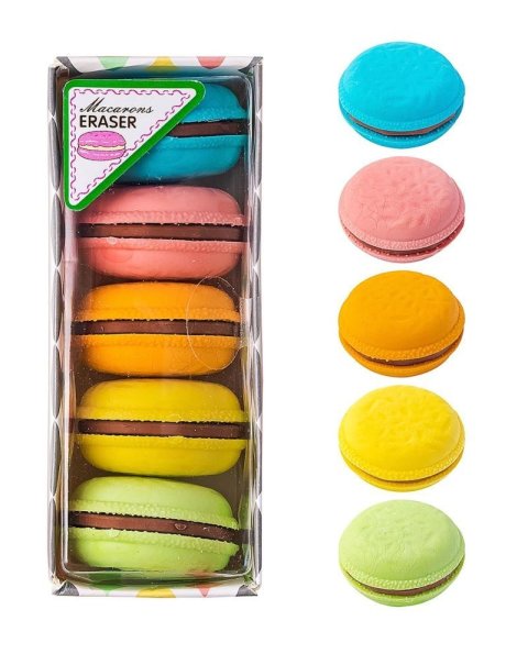 neuveden: Makronky - sada 5 gum