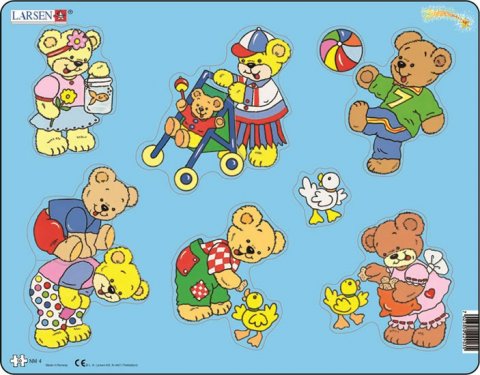 neuveden: Puzzle MAXI - Medvídek Teddy/10 dílků neuveden: Puzzle MAXI - Medvídek Teddy/10 dílků