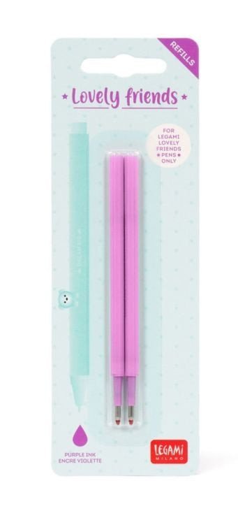 neuveden: Náplně do gelového pera Legami - fialová (2 kusy)