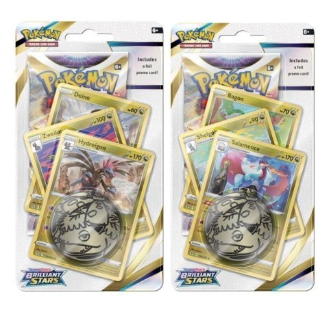 neuveden: Pokémon TCG: Sword and Shield 09 Brilliant Stars - Premium Checklane Bliste