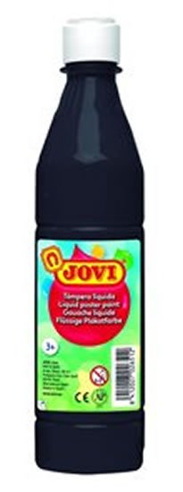neuveden: JOVI temperová barva 500ml v lahvi černá neuveden: JOVI temperová barva 500ml v lahvi černá