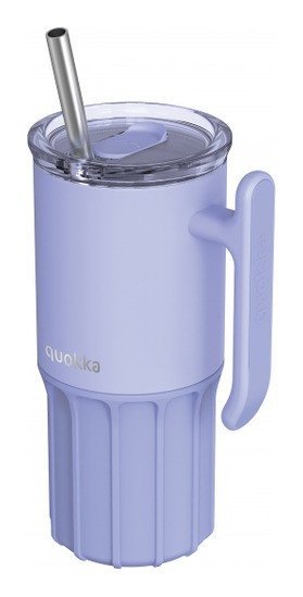 : Nerezový termohrnek s brčkem Umi Lavender 720ml