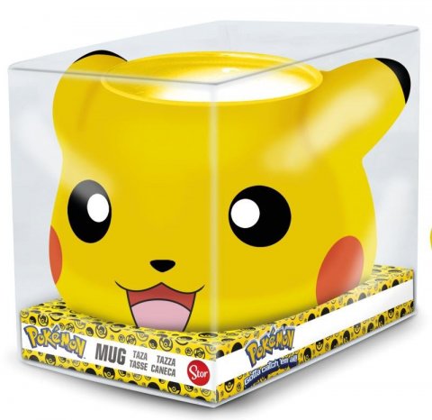 neuveden: Pokémon Hrnek 3D - Pikachu 500 ml