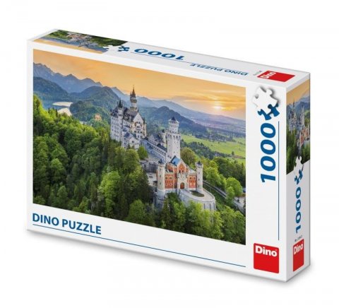 neuveden: Puzzle Jarní Neuschwanstein 1000 dílků
