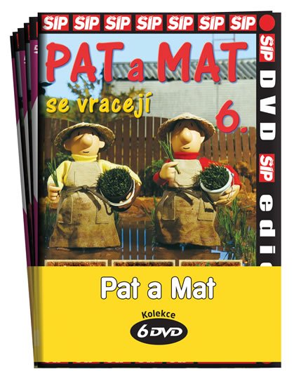 neuveden: Pat a Mat 1 - 6 / kolekce 6 DVD