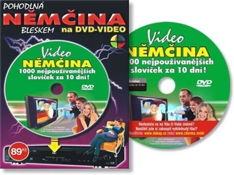 neuveden: Němčina 1000 slov za 10 dní - DVD