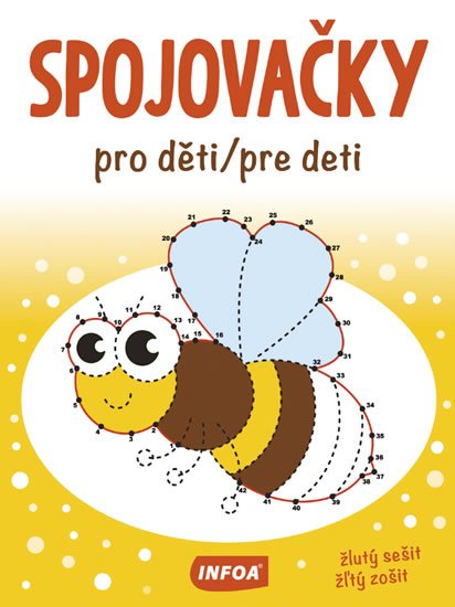 neuveden: Spojovačky pro děti/pre deti - žlutý sešit