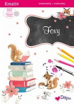 neuveden: Třpytivé omalovánky - Foxy