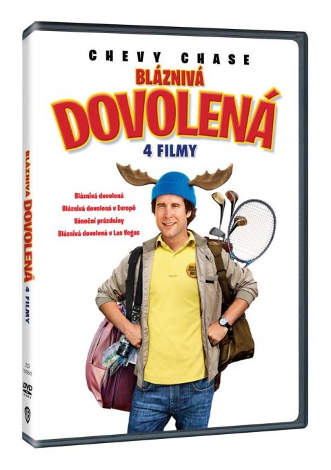 neuveden: Bláznivá dovolená kolekce 1.-4. (4DVD)