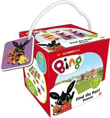 neuveden: Bing - Pexeso na cesty s omalovánkou