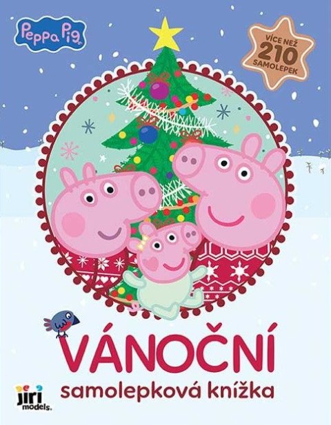 neuveden: Prasátko Peppa - Vánoční samolepková knížka