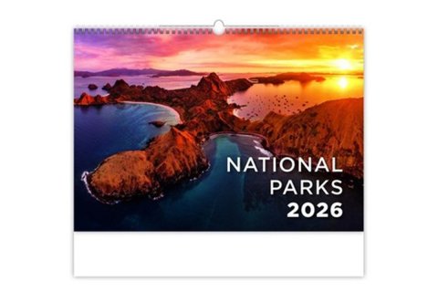 neuveden: Kalendář nástěnný 2026 - National Parks