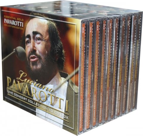 Pavarotti Luciano: Luciano Pavarotti - Live Concert Collection - 10CD Box