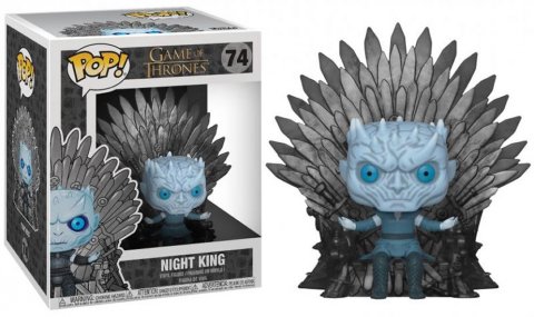 neuveden: Funko POP Deluxe: Game of Thrones S10 - Night King Sitting on Throne