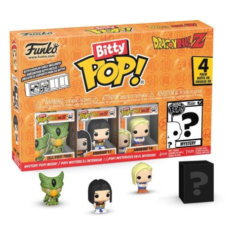 neuveden: Funko Bitty POP: Dragon Ball-Z - Cell (4-Pack)