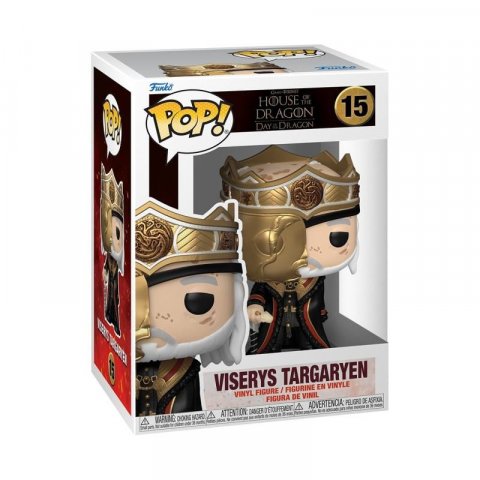 neuveden: Funko POP TV: House of the Dragon - Viserys Targaryen (s možností CHASE vez