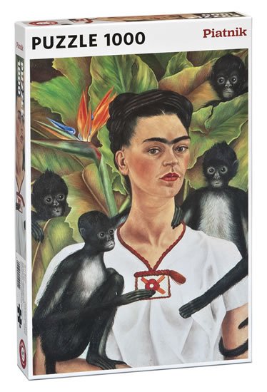 neuveden: Puzzle Frida Kahlo, Autoportrét 1000 dílků