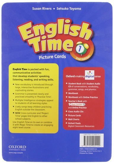 Rivers Susan: English Time 1 Picture Cards (2nd)