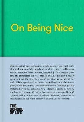 The School of Life Press: On Being Nice