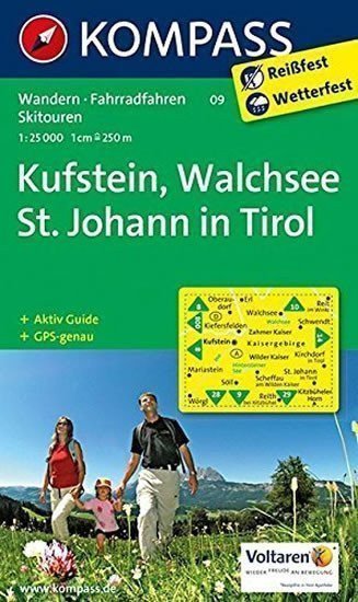 neuveden: Kufstein-Walchsee-St.Johan 09 NKOM 1:25T